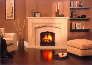 Firecraft solid stone Stamford