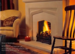 Firecraft solid stone Stamford 2