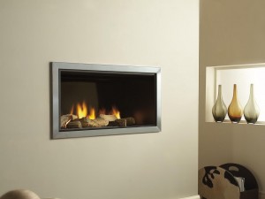 Vertex with slimline brushed steel trim 